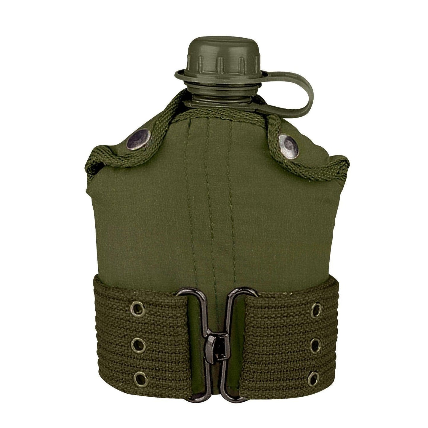 G.I. Type Plastic Canteen & Pistol Belt Kit - Tactical Choice Plus