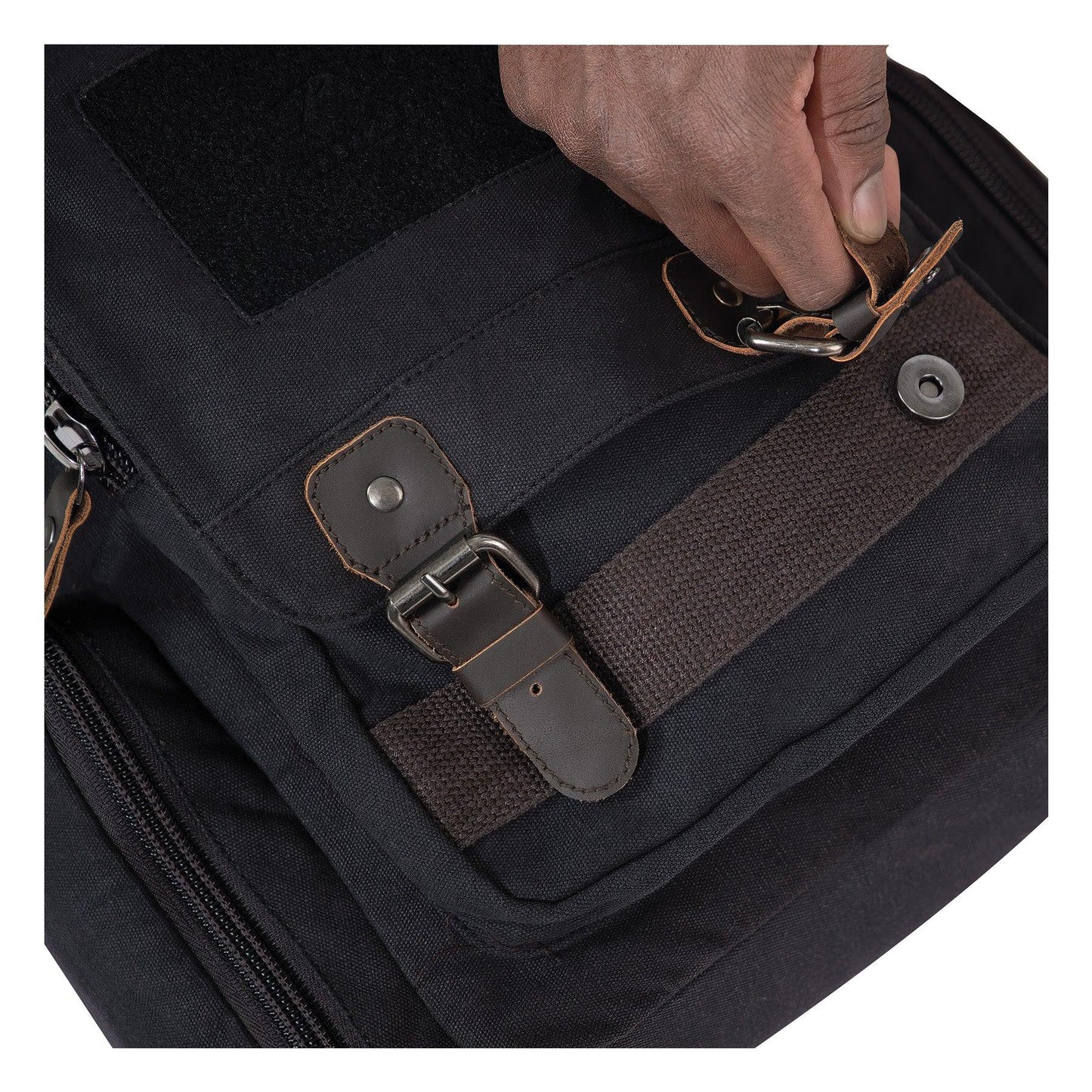 Vintage Canvas Sling Backpack - Tactical Choice Plus