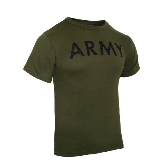 Rothco Olive Drab Military Physical Training T-Shirt - Tactical Choice Plus