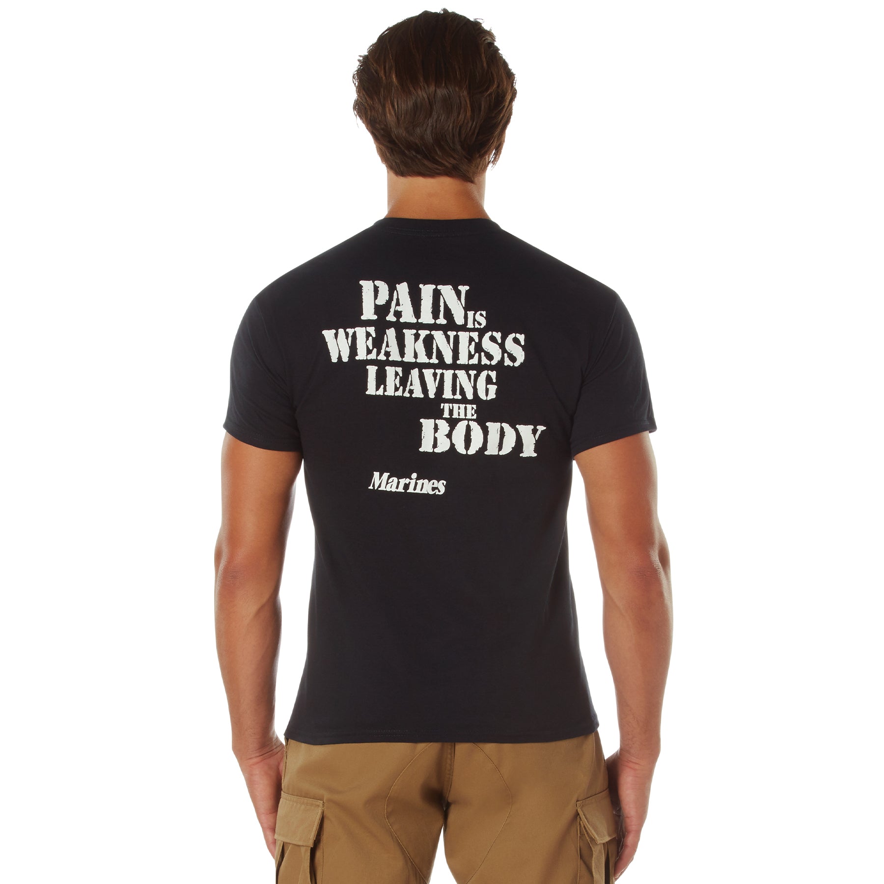 Marines ''Pain Is Weakness'' T-Shirt - Tactical Choice Plus