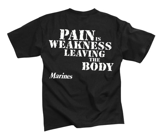 Marines ''Pain Is Weakness'' T-Shirt - Tactical Choice Plus