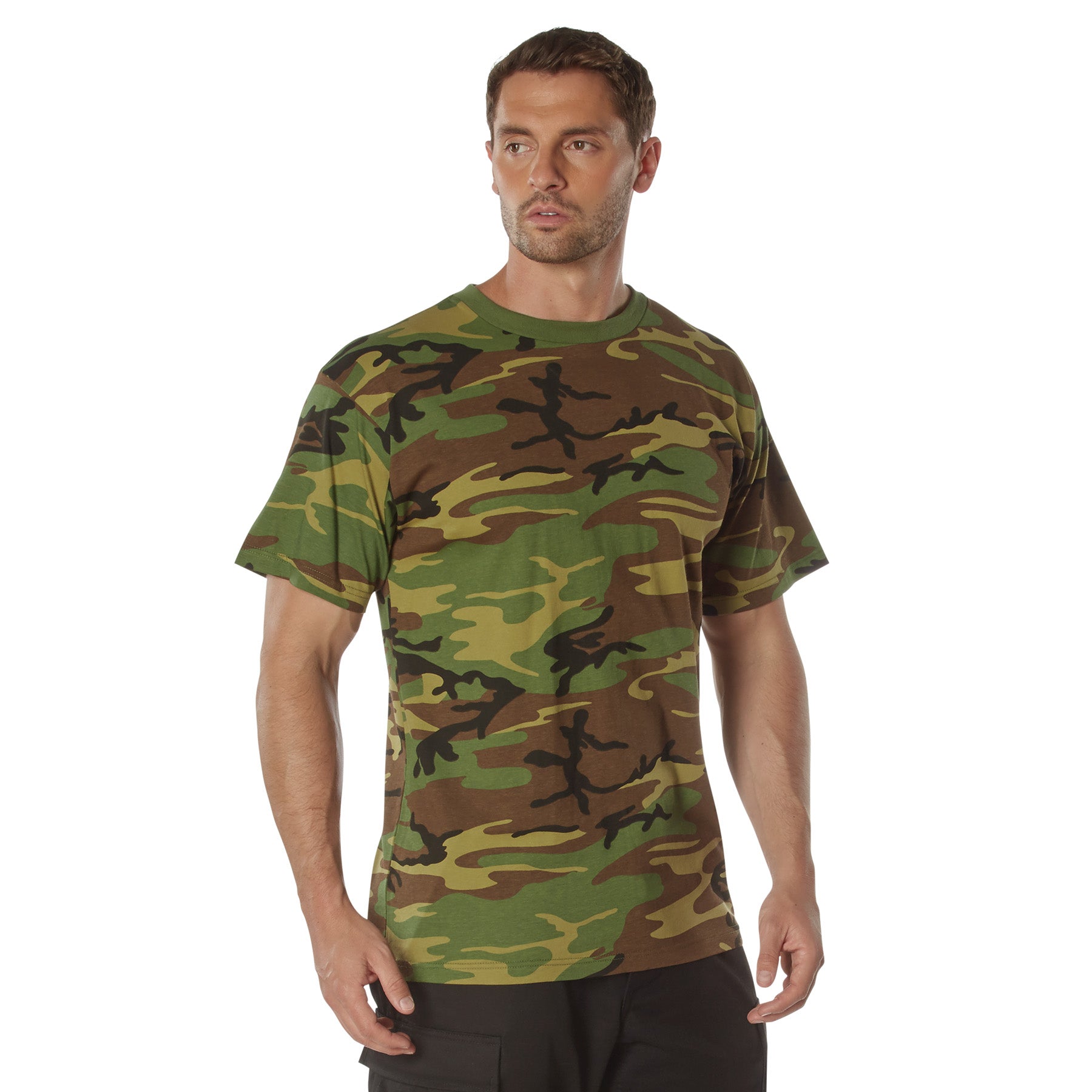 Rothco Camo 100% Cotton T-Shirt - Tactical Choice Plus