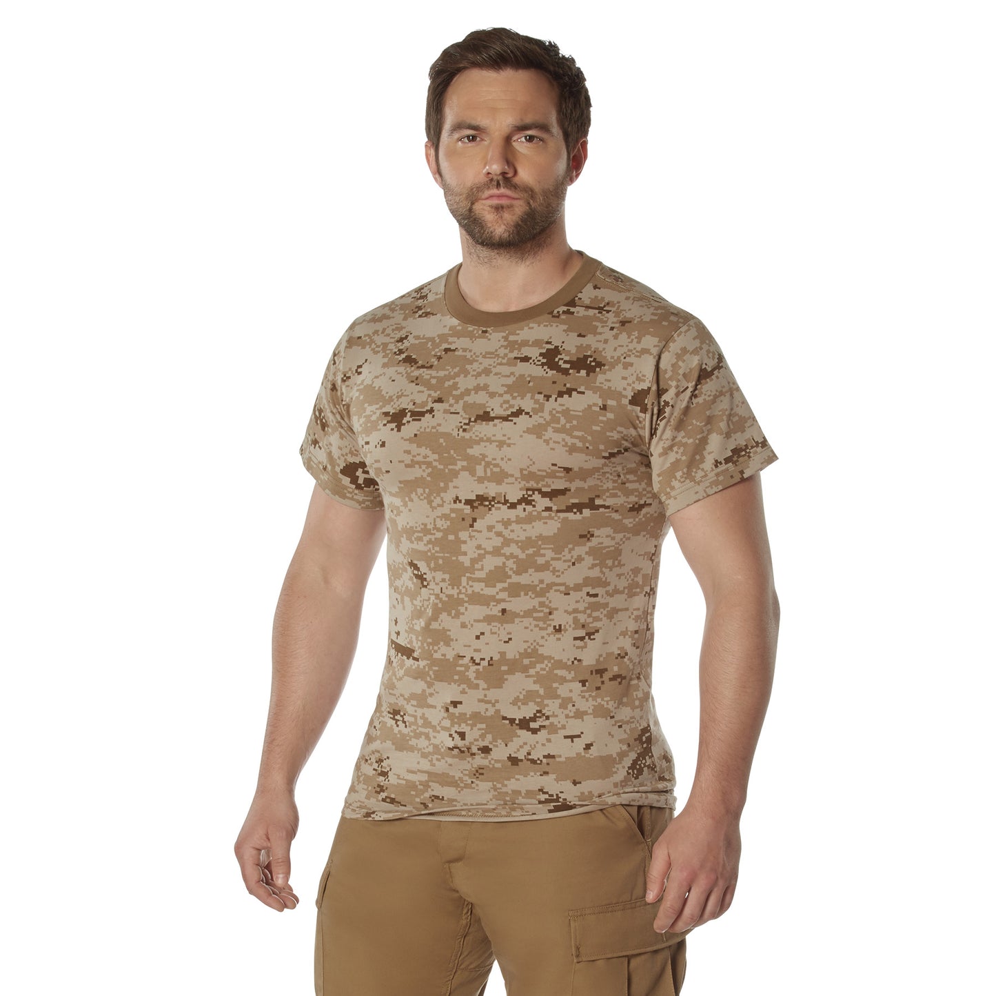 Camo 100% Cotton T-Shirt