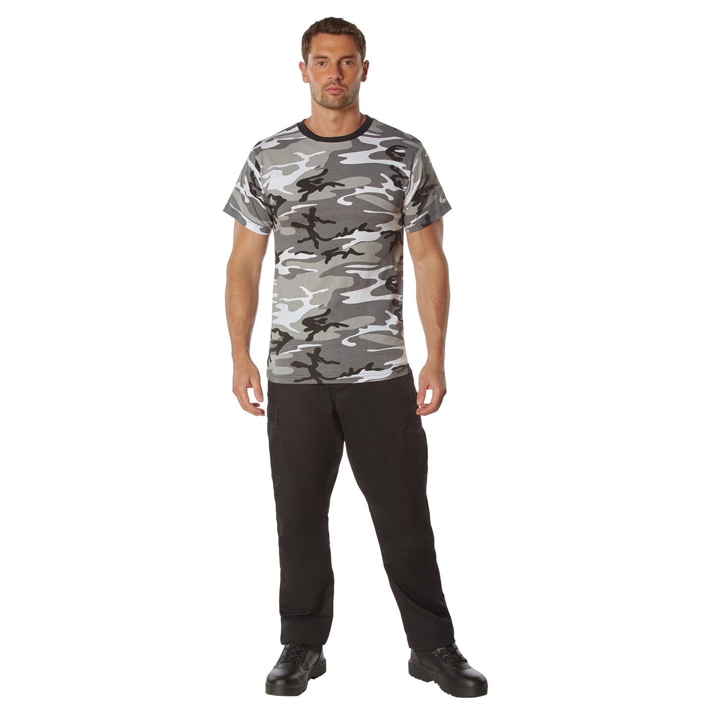 Camo 100% Cotton T-Shirt