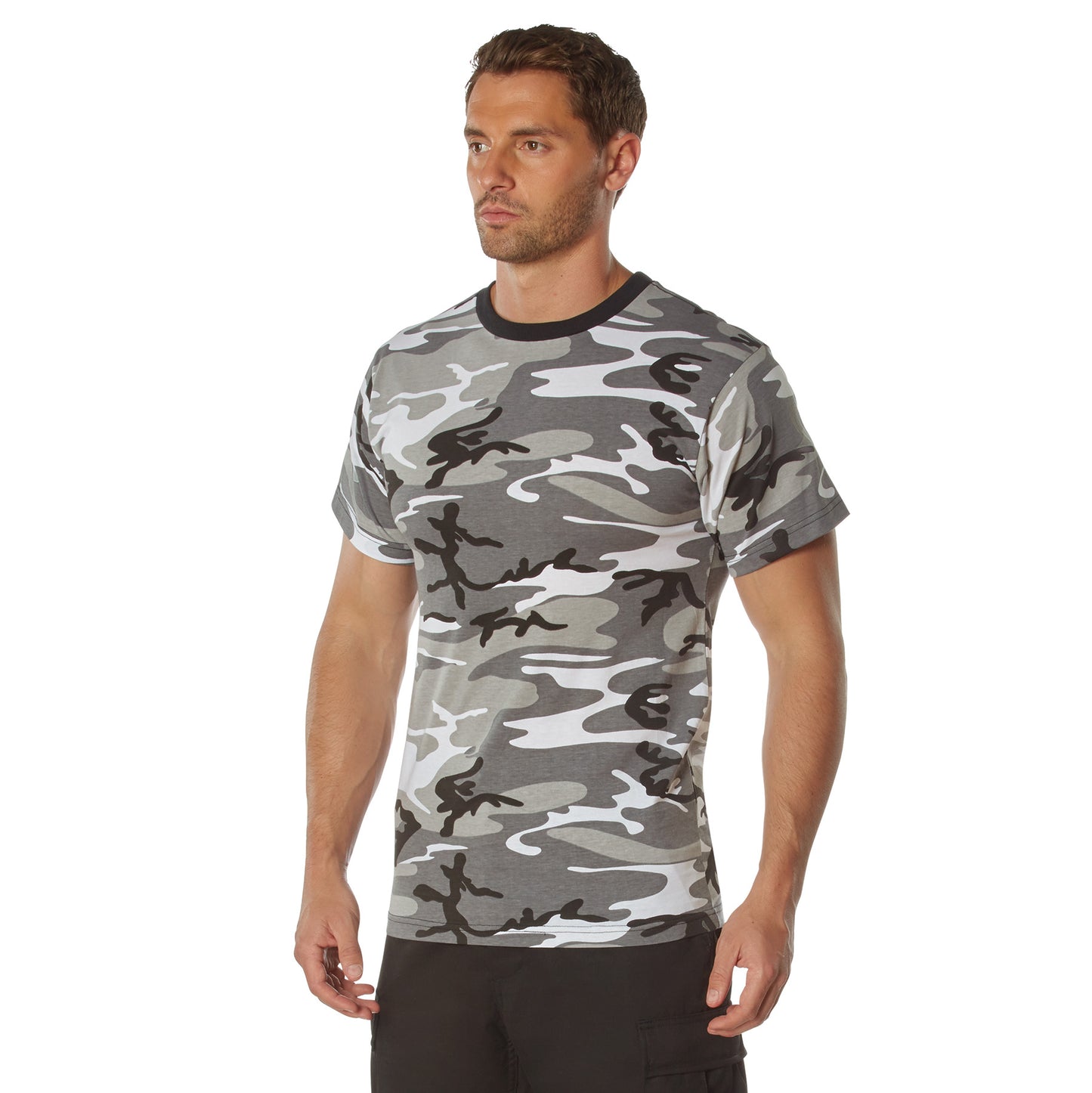 Camo 100% Cotton T-Shirt