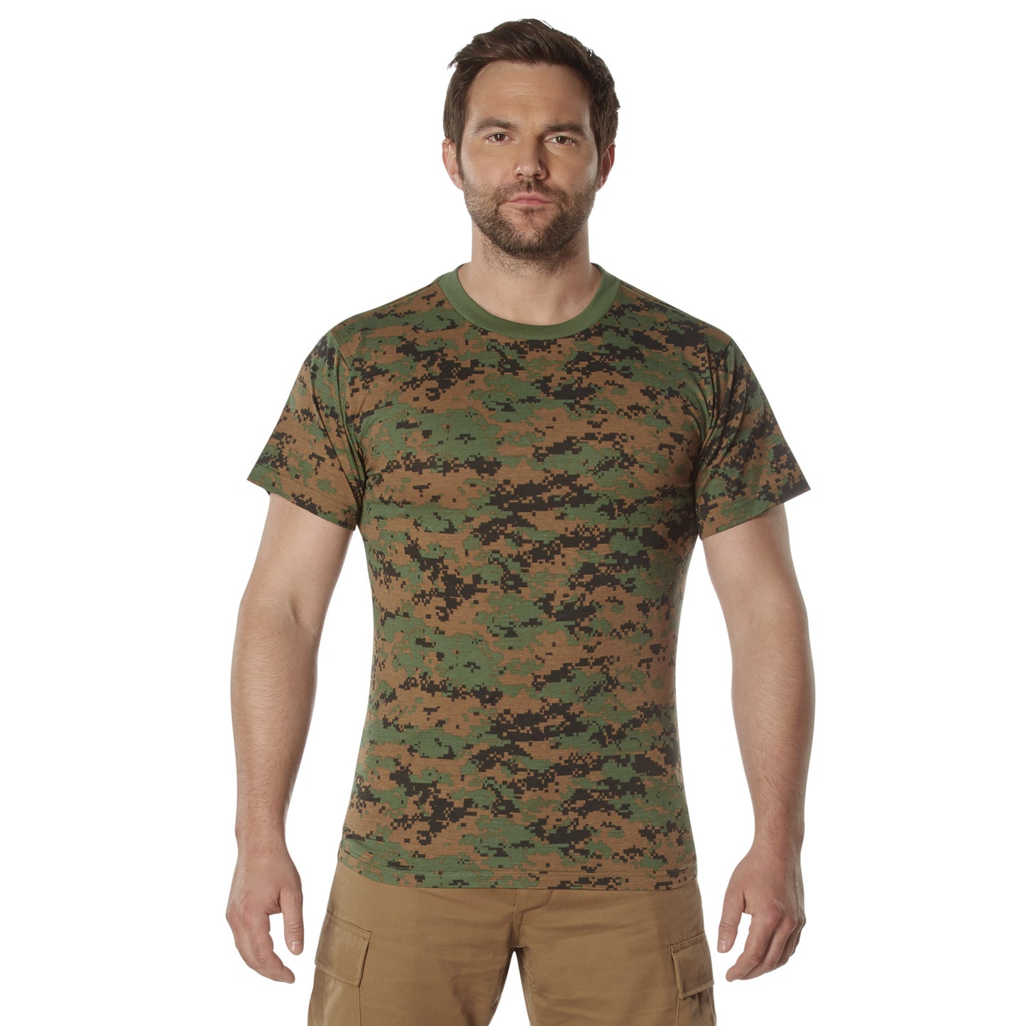 Camo 100% Cotton T-Shirt