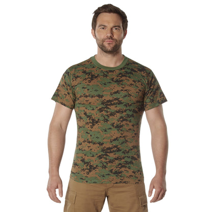 Camo 100% Cotton T-Shirt
