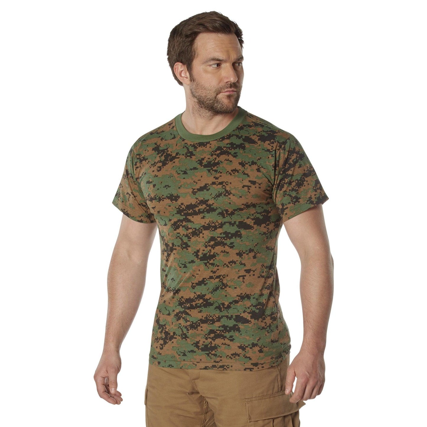 Rothco Camo 100% Cotton T-Shirt - Tactical Choice Plus