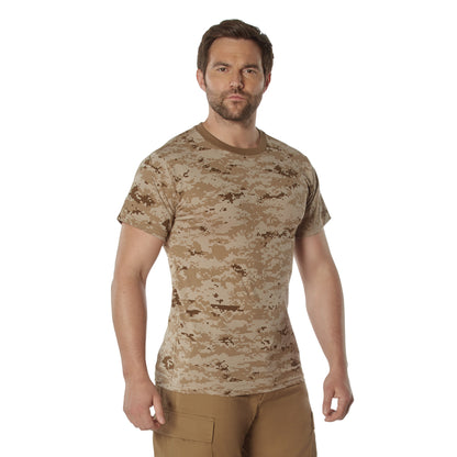 Camo 100% Cotton T-Shirt