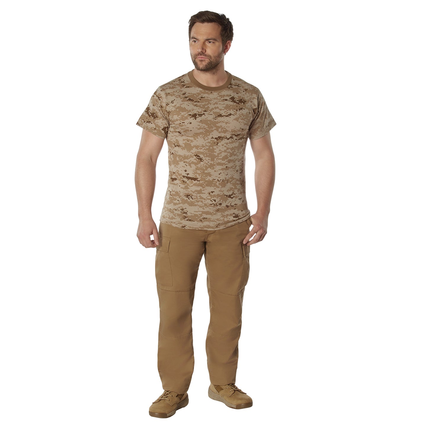 Camo 100% Cotton T-Shirt
