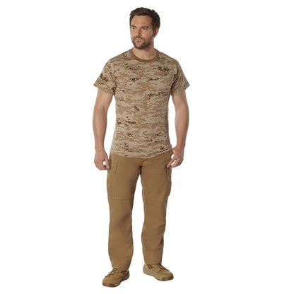 Camo 100% Cotton T-Shirt
