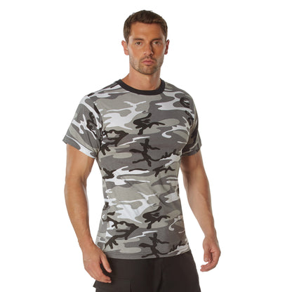 Camo 100% Cotton T-Shirt