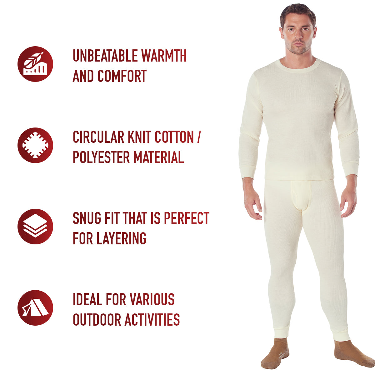 Thermal Knit Underwear Top