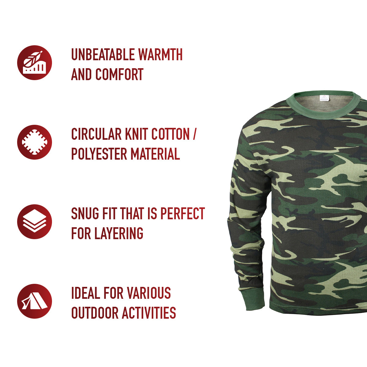 Thermal Knit Underwear Top