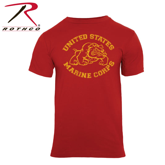 Rothco Vintage U.S. Marine Bulldog T-Shirt - Tactical Choice Plus