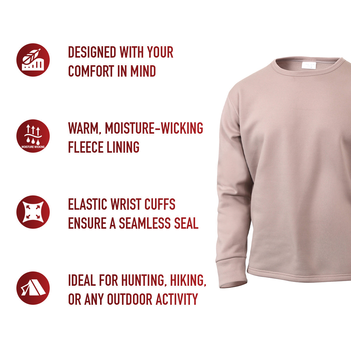 ECWCS Poly Crew Neck Top