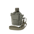 Vintage Canvas Carry-All Canteen Cover With Shoulder Strap - Tactical Choice Plus