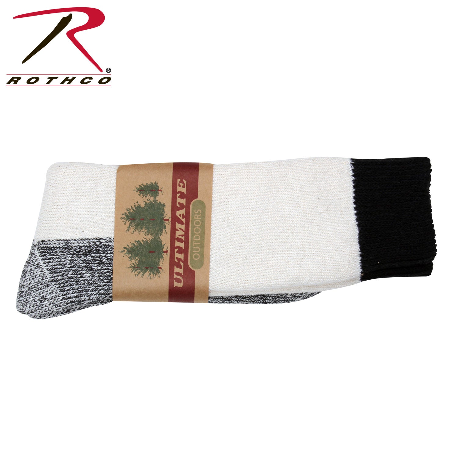 Rothco Heavyweight Natural Thermal Boot Socks - Tactical Choice Plus
