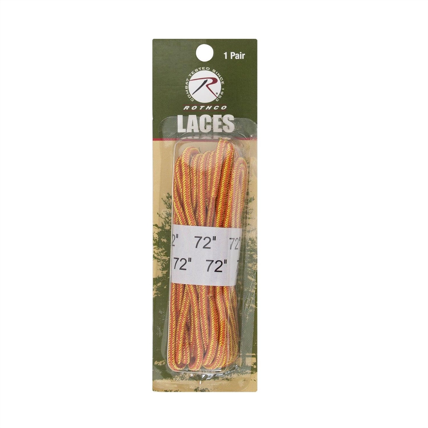 Rothco 72" Tan Nylon Work Boot Laces - Tactical Choice Plus