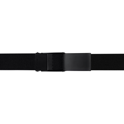 Web Belts With Flip Buckle - Black - Tactical Choice Plus