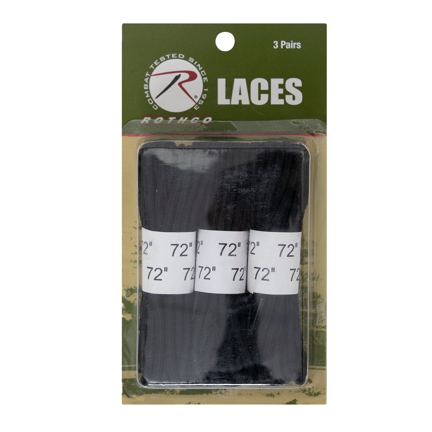 Rothco 72" Boot Laces - 3 Pack - Tactical Choice Plus