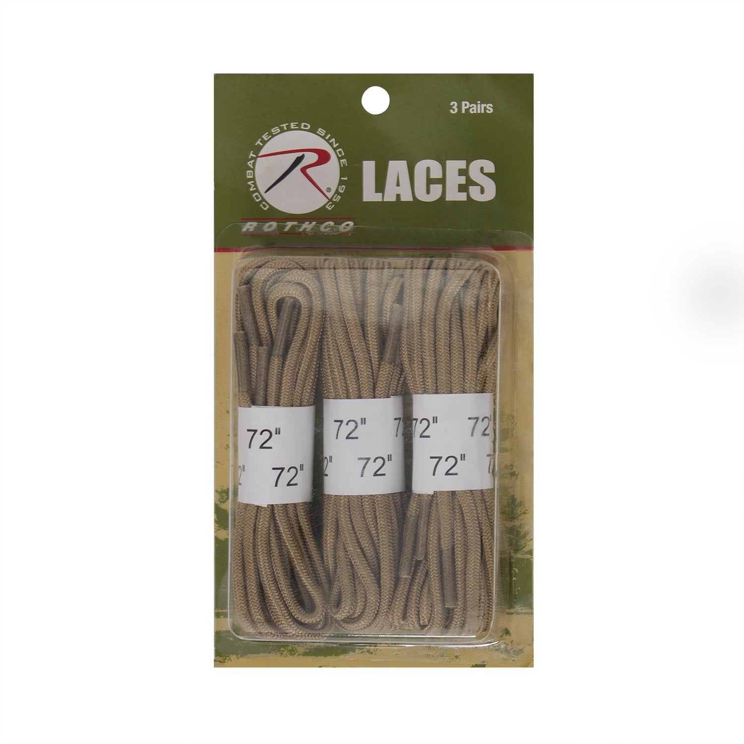 Rothco 72" Boot Laces - 3 Pack - Tactical Choice Plus