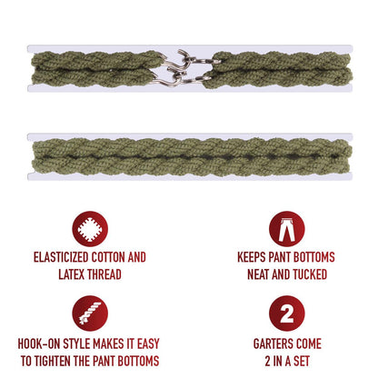 Blousing Garter Straps