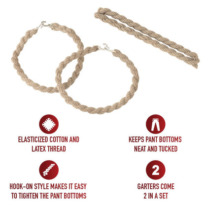 Blousing Garter Straps