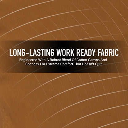 Active Flex Fleece Lined Canvas Work Pants