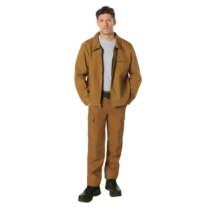 Active Flex Fleece Lined Canvas Work Pants