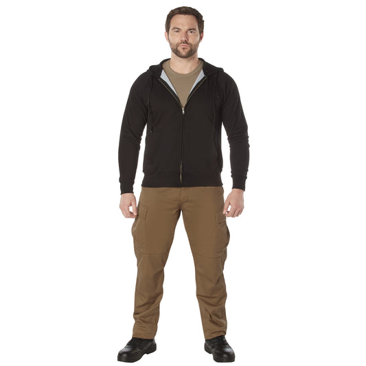 Thermal Lined Hooded Sweatshirt - Tactical Choice Plus