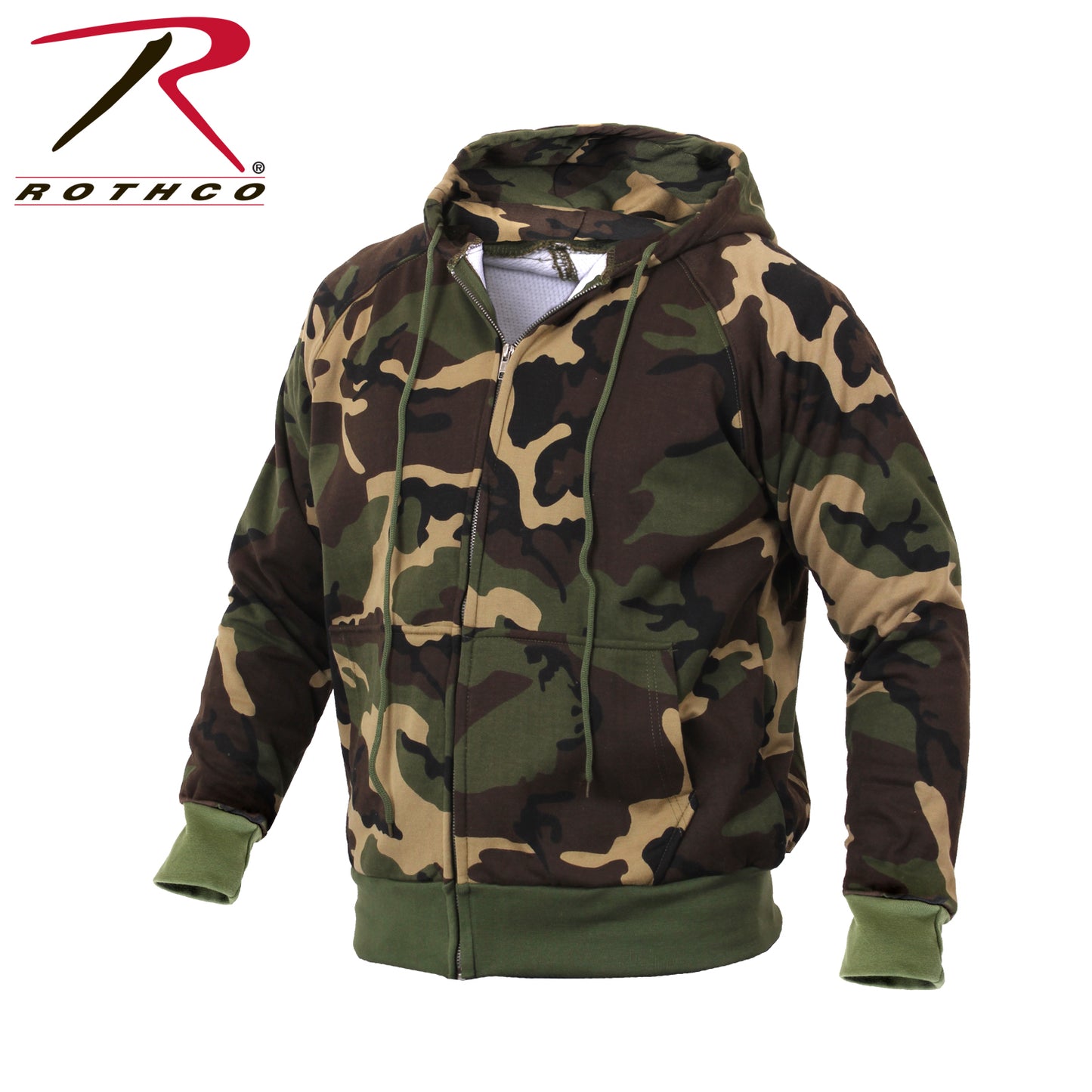 Thermal Lined Hooded Sweatshirt