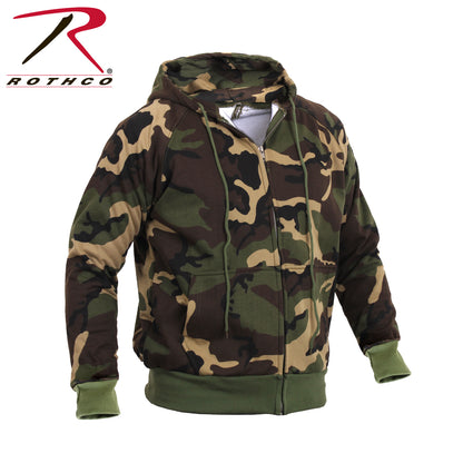 Thermal Lined Hooded Sweatshirt