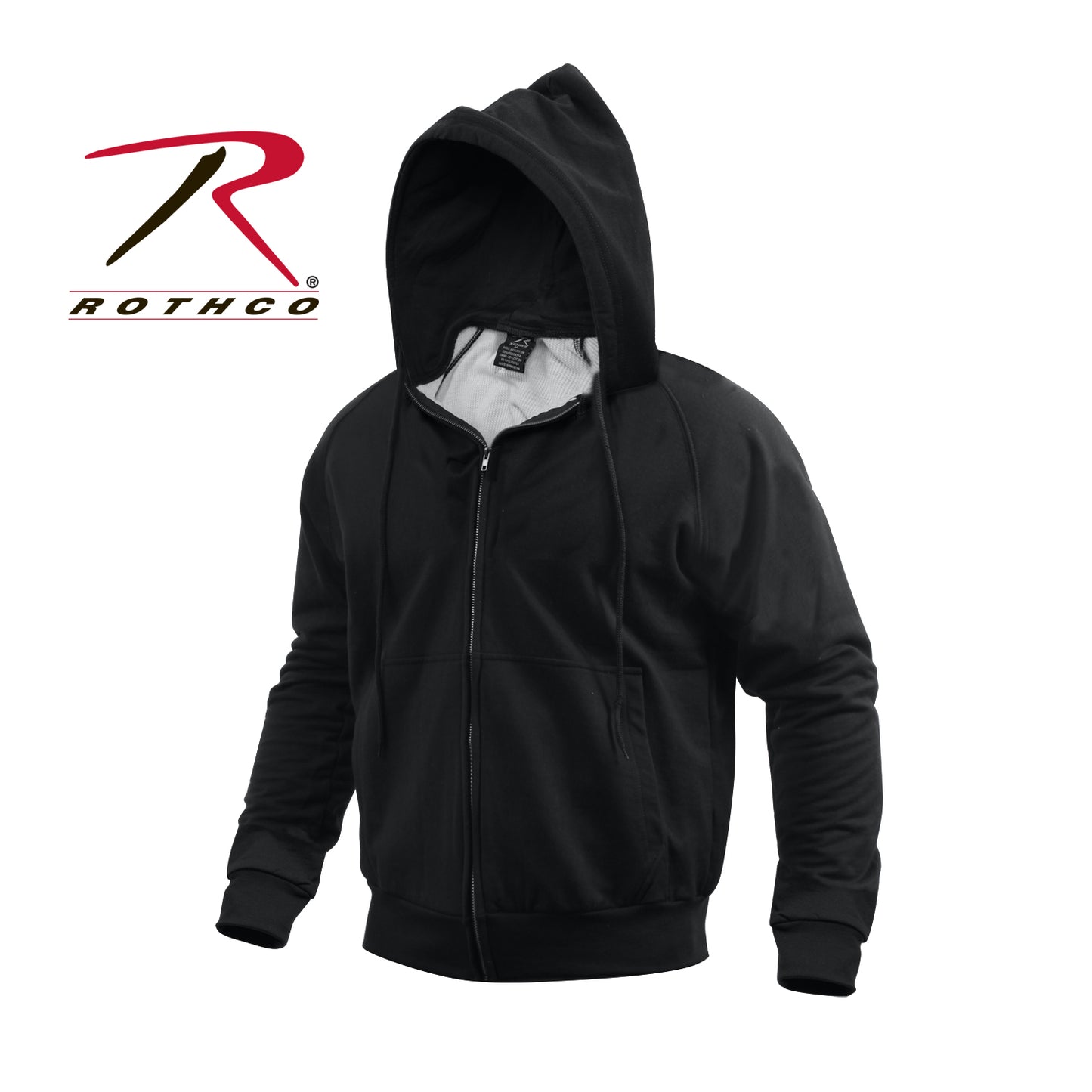 Thermal Lined Hooded Sweatshirt