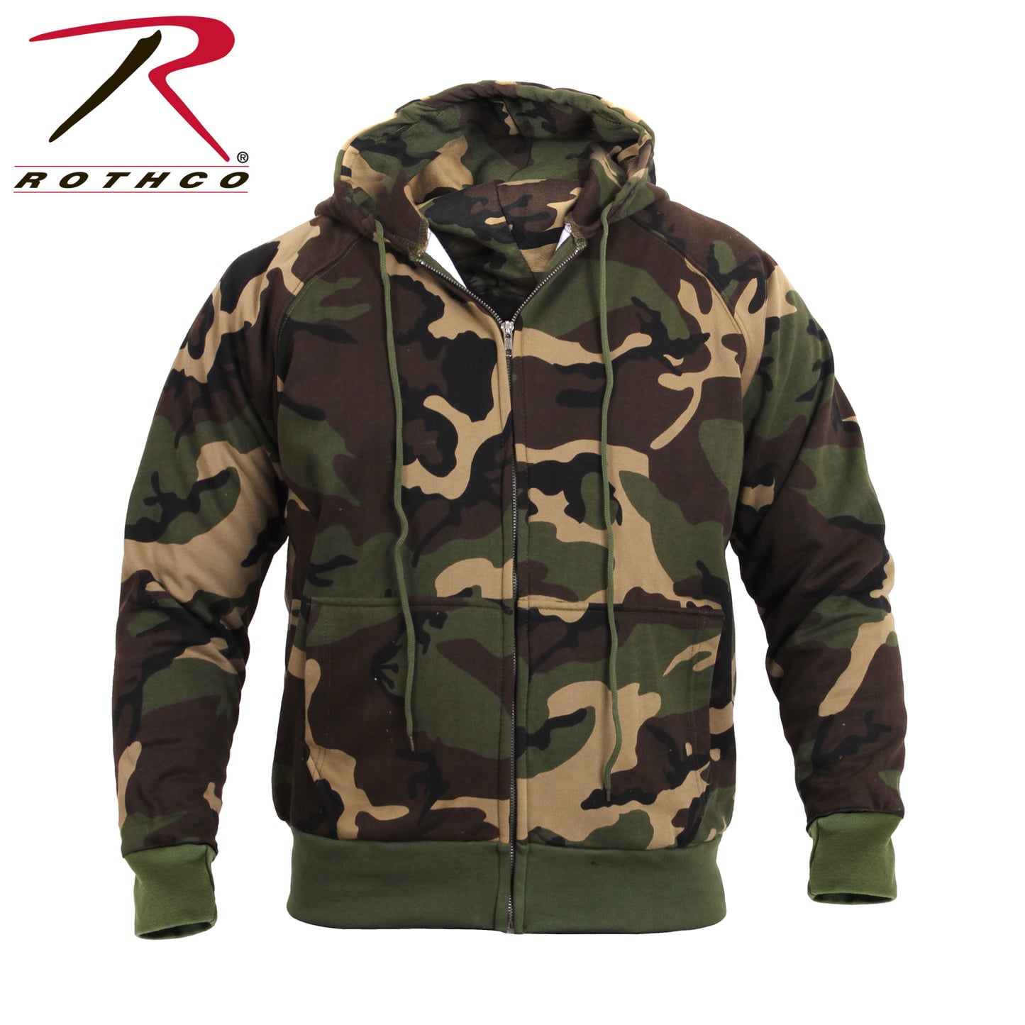 Thermal Lined Hooded Sweatshirt
