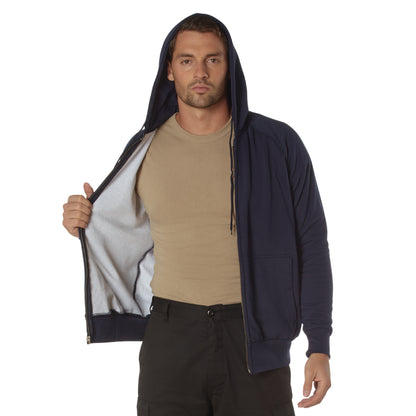 Thermal Lined Hooded Sweatshirt