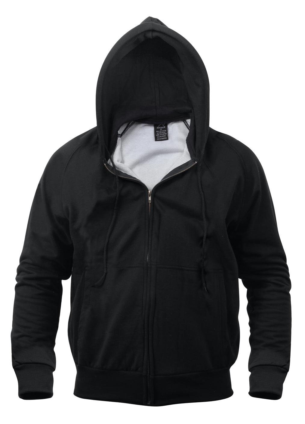 Thermal Lined Hooded Sweatshirt - Tactical Choice Plus