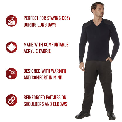 Rothco G.I. Style Acrylic V-Neck Sweater