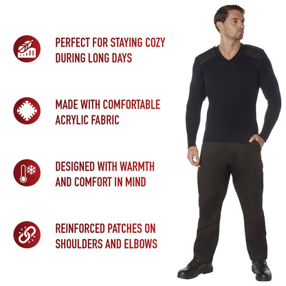 Rothco G.I. Style Acrylic V-Neck Sweater