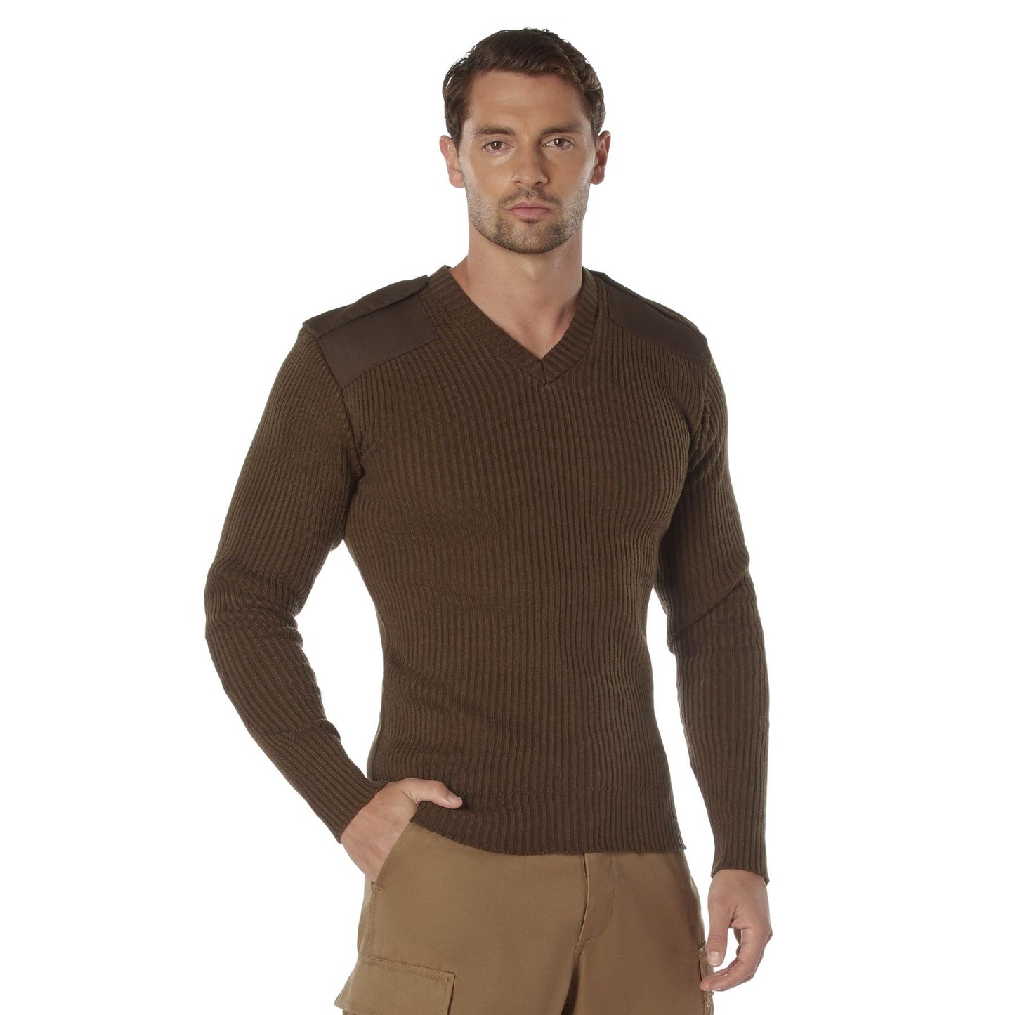Rothco G.I. Style Acrylic V-Neck Sweater - Tactical Choice Plus