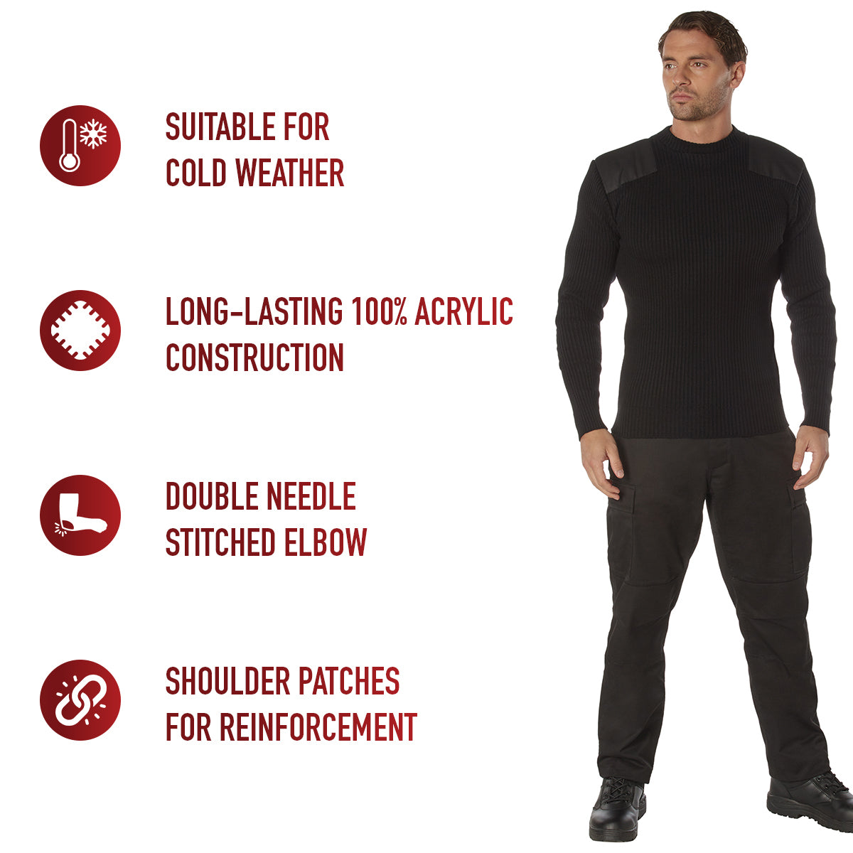 Rothco G.I. Style Acrylic Commando Sweater