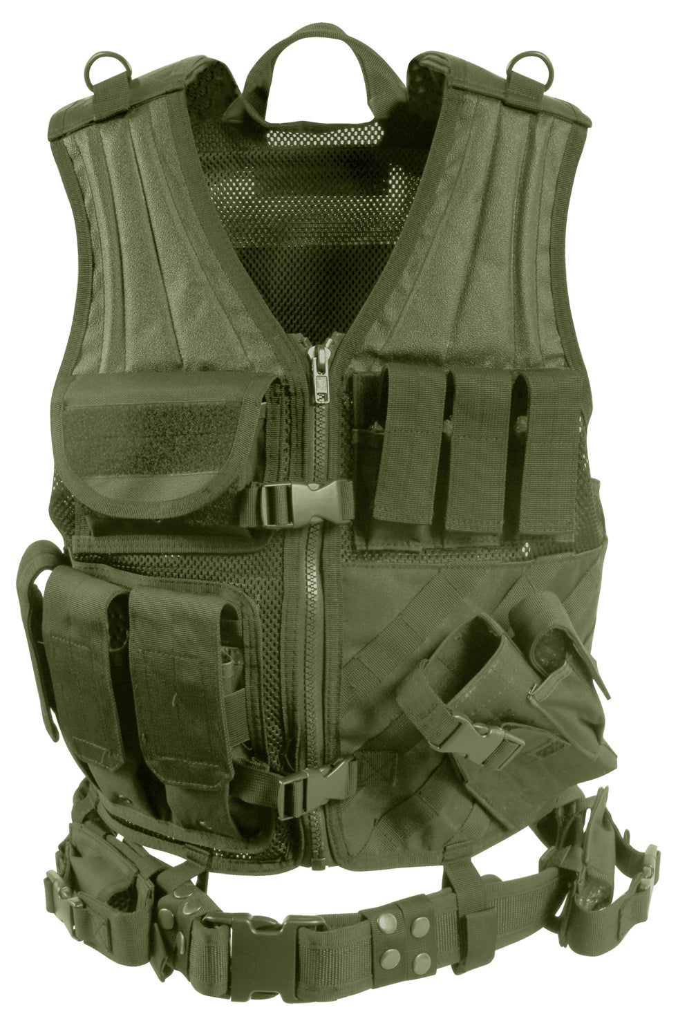 Cross Draw MOLLE Tactical Vest - Tactical Choice Plus