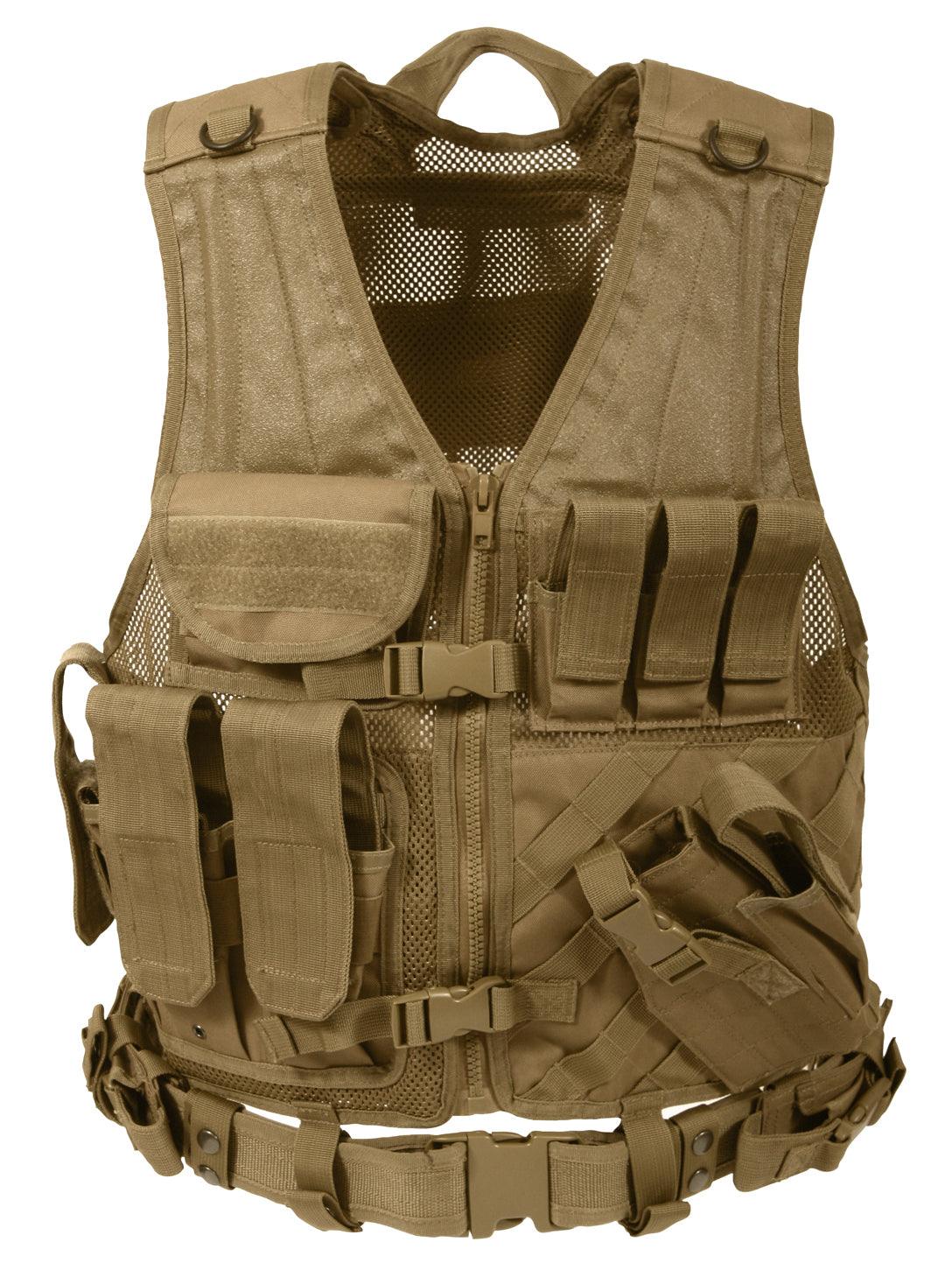 Cross Draw MOLLE Tactical Vest - Tactical Choice Plus