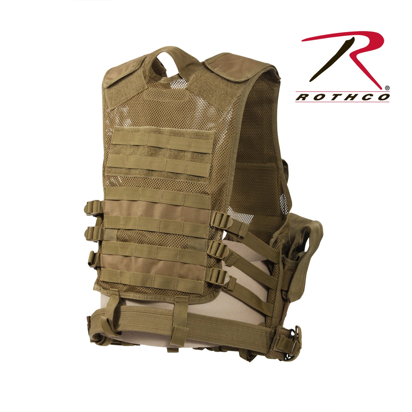 Cross Draw MOLLE Tactical Vest