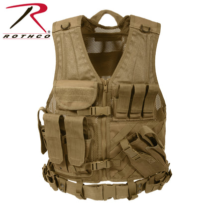 Cross Draw MOLLE Tactical Vest