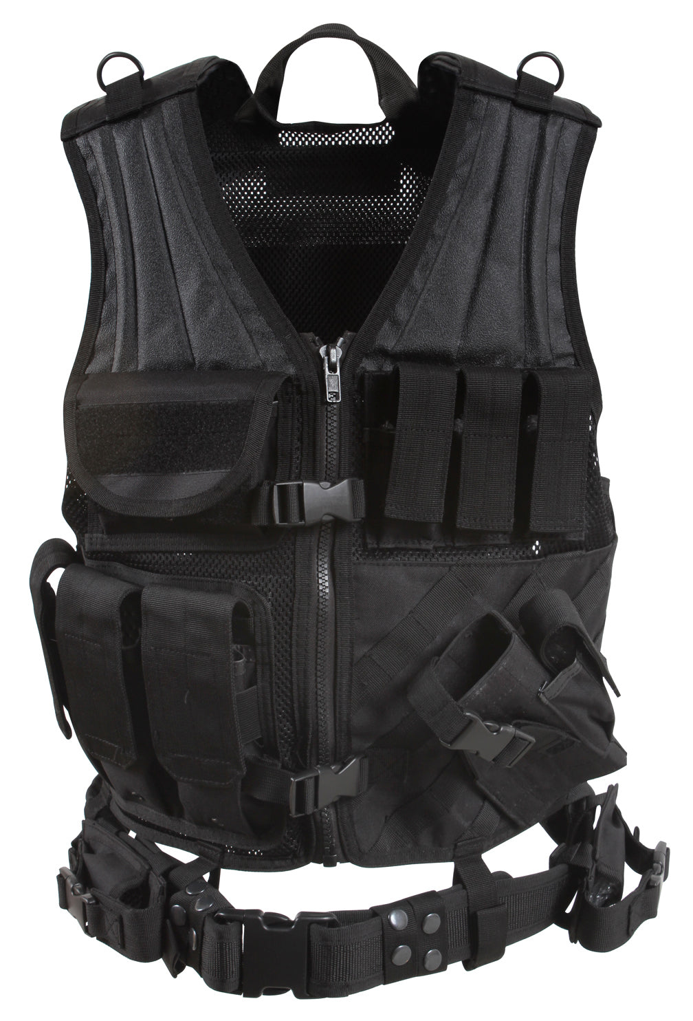 Cross Draw MOLLE Tactical Vest - Tactical Choice Plus