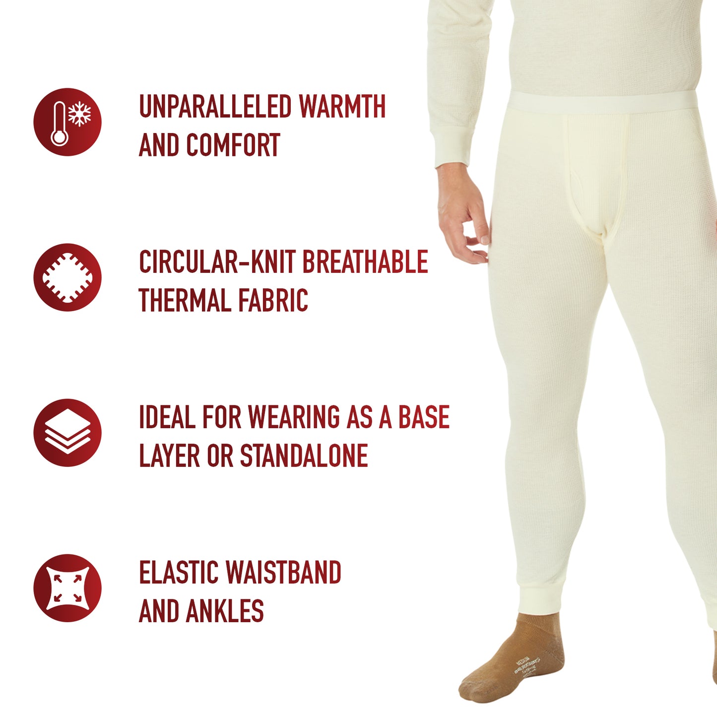 Thermal Knit Underwear Bottoms
