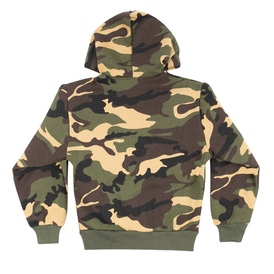 Kid's Camo Pullover Hooded Sweatshirt - Tactical Choice Plus