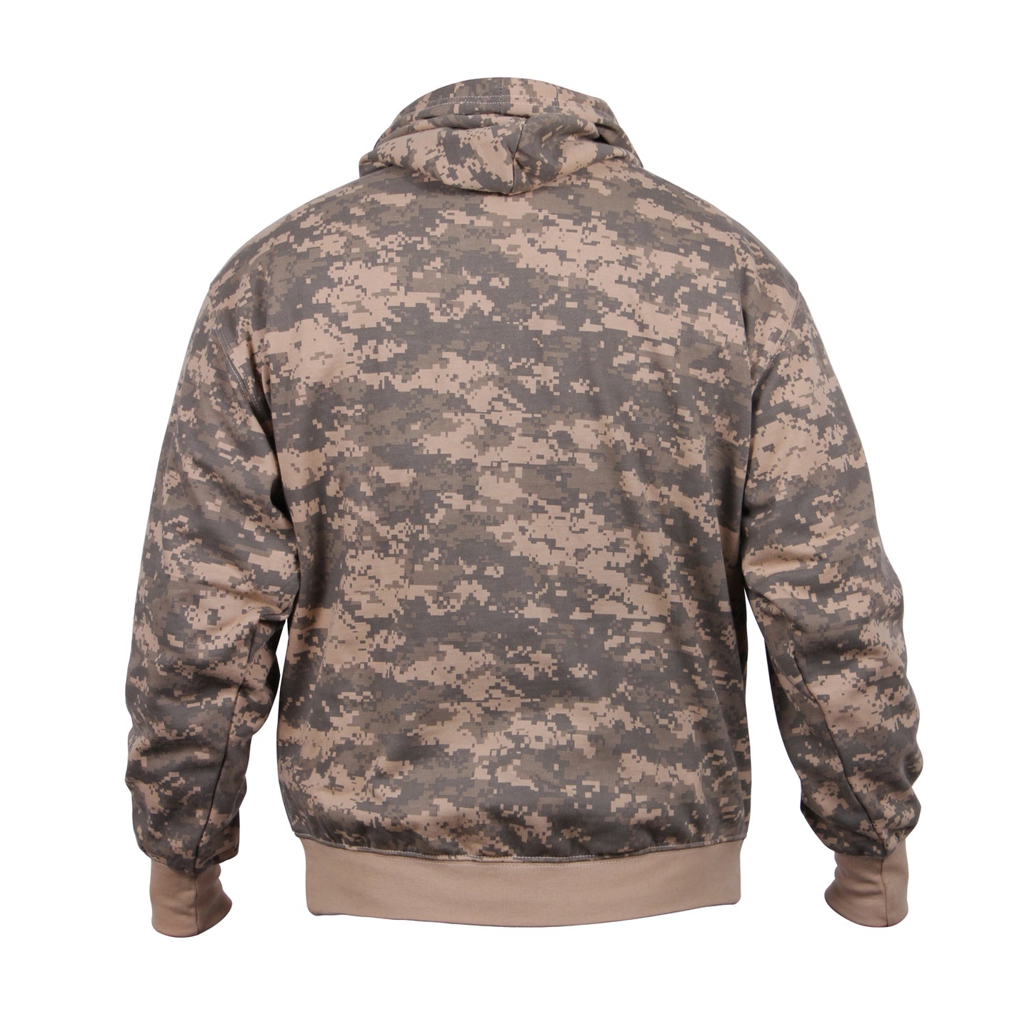 Camo Pullover Hooded Sweatshirt