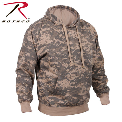 Camo Pullover Hooded Sweatshirt